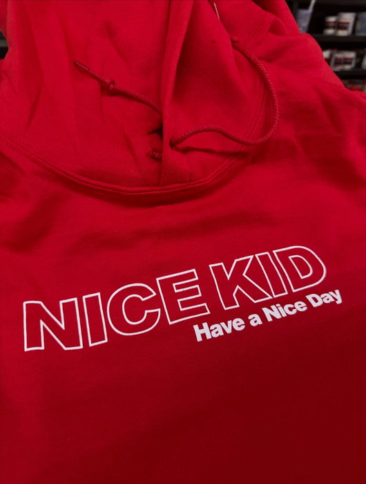 Fresh out the oven! Merch drops tonight @nicekidpizza for information.